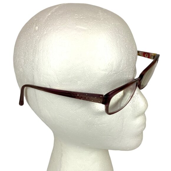 Vera Bradley Clementine Womens Rectangular Eyeglass Frames 54-18-138 Purple - Picture 2 of 8